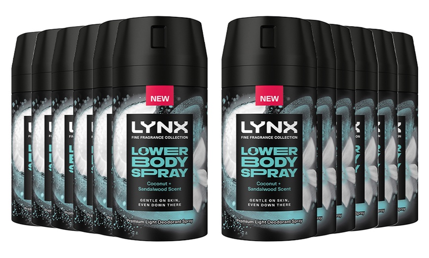 Image 6: Lynx Lower Body Spray - Coconut + Sandalwood or Pear + Cedarwood 100ml