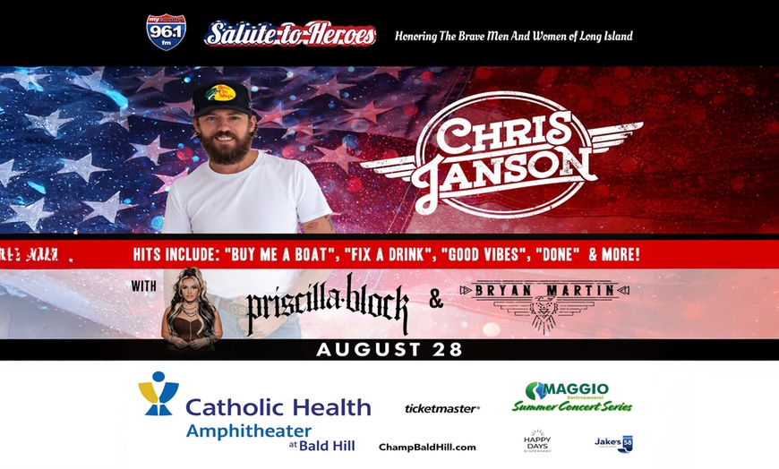 Image 1: Chris Janson - Up to 62% Off