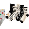 Image 10: 5 or 10 Pairs of Smiley Socks for Women