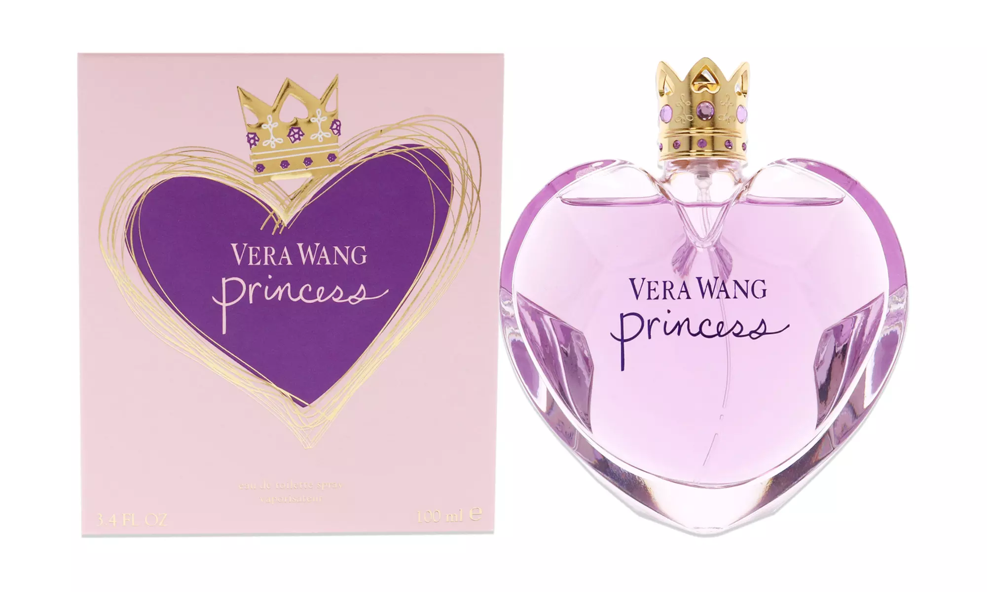 Vera Wang Vera Wang Princess EDT Spray for Women 3.4 Oz