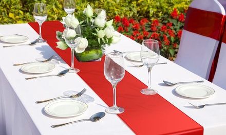 5 course set Candle Night Dinner (Terrace Pool Side) on 14thFeb for TWO - Knight Castle Hotel