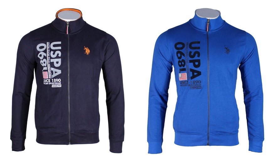 Image 1: US Polo Assn. Herren-Sweatjacke