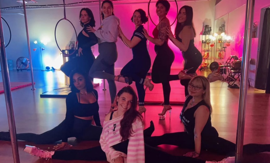 Image 2: 1 or 5 Women Only Fitness Classes including Pole Yoga and Aerial
