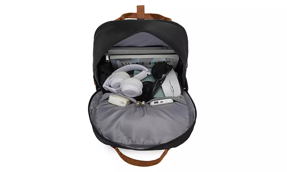 Multi-Fach Laptop Rucksack mit USB-Ladeanschluss