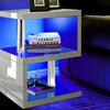 Image 24: High Gloss LED Coffee and Side Table Range