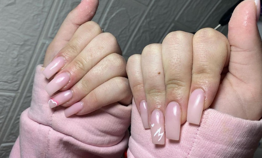 Image 9: Get Spring Ready: Acrylics or Gel Manicures & Pedicures 