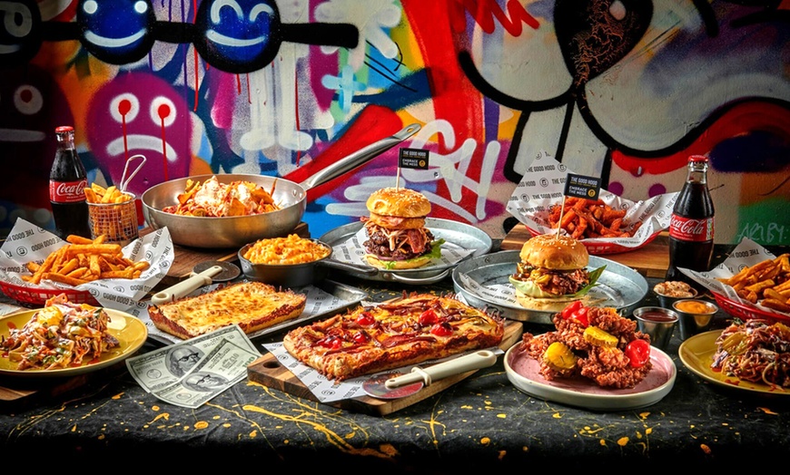 Image 1: Enjoy the Choice of Burger with Fries for 1, 2, or 4 People 