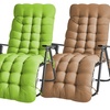 Image 1: Extra Padded Full Length Gravity Chair Cushion