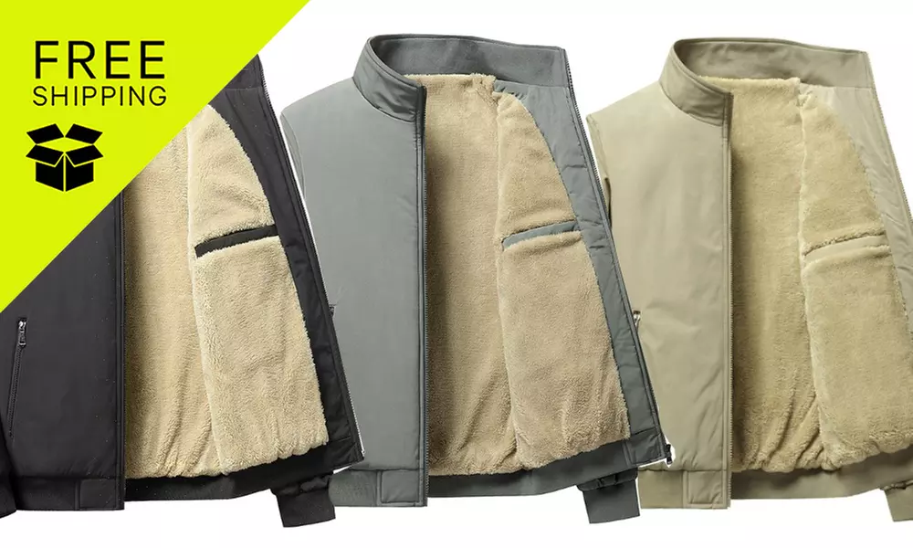 Men’s Warm Thick Winter Jackets in Multiple Colours and Sizes