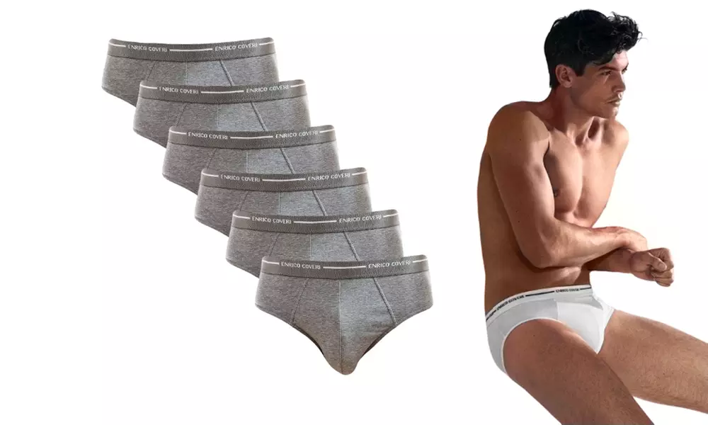 6, 12 o 18 slip da uomo Enrico Coveri