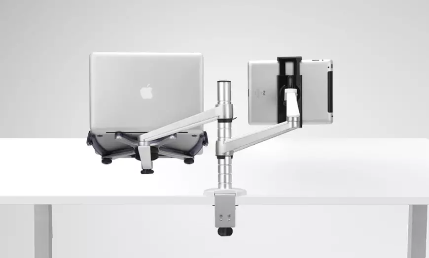 Image 28: FREE SHIPPING – Dual Monitor, Laptop & Tablet Mounts – Massive Savings