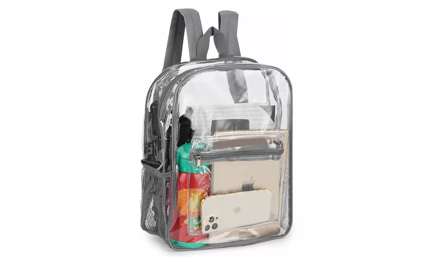 Clear Backpack Duty PVC Transparent Shoulder School Bag