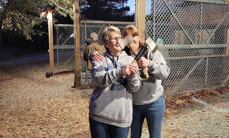 Image 7: Enjoy One Hour of Axe Throwing for 1, 2, 3, or 4 on Weekday & Weekend! 