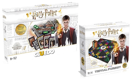 Gioco da tavolo Trivial Pursuit o Cluedo Harry Potter in italiano