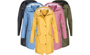 Hooded Raincoat UK 8-20 in choice of colour Hooded Raincoat UK 8-20 in choice of colour