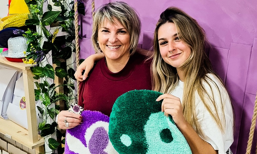 Image 3: Diseña tu propia alfombra: taller de tufting de 2,5 horas para 1