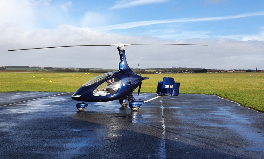 Image 2: Baptême de l'air en gyrocoptère avec Aircopter Evasion