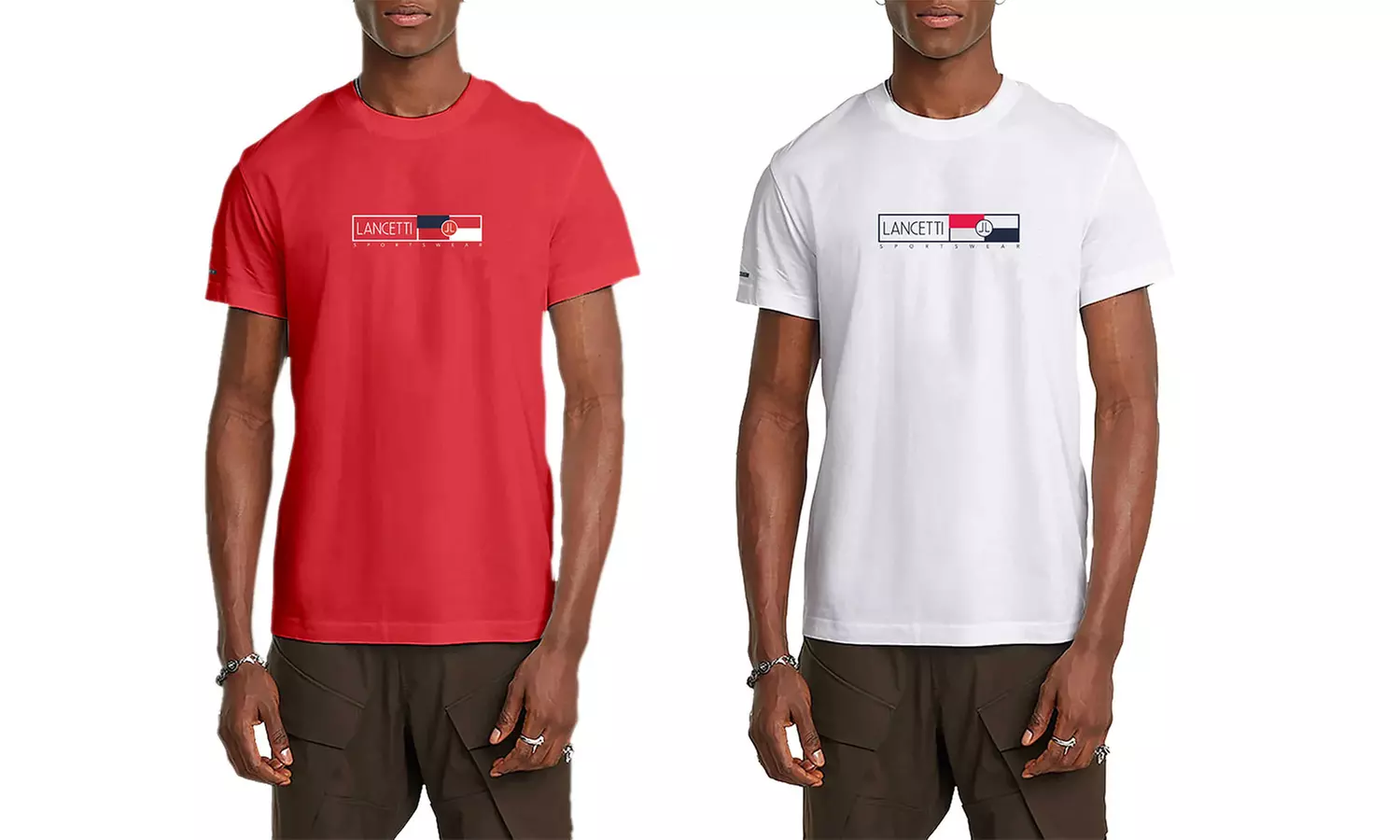 Set di 2 t-shirt Lancetti