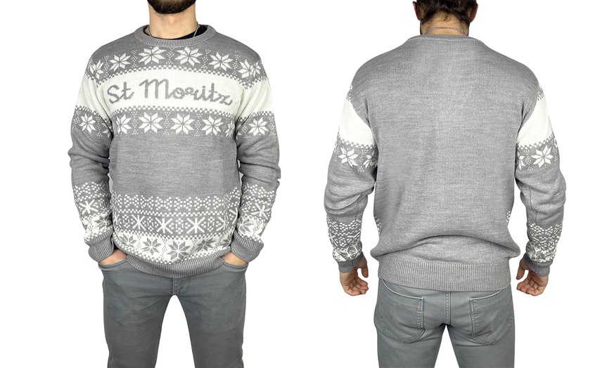 Image 9: Unisex-Pullover mit weihnachtlichem Motiv
