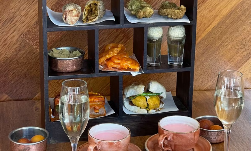 Image 3: Indian Afternoon Tea with Savory and Sweet Delights for 2 or 4 People