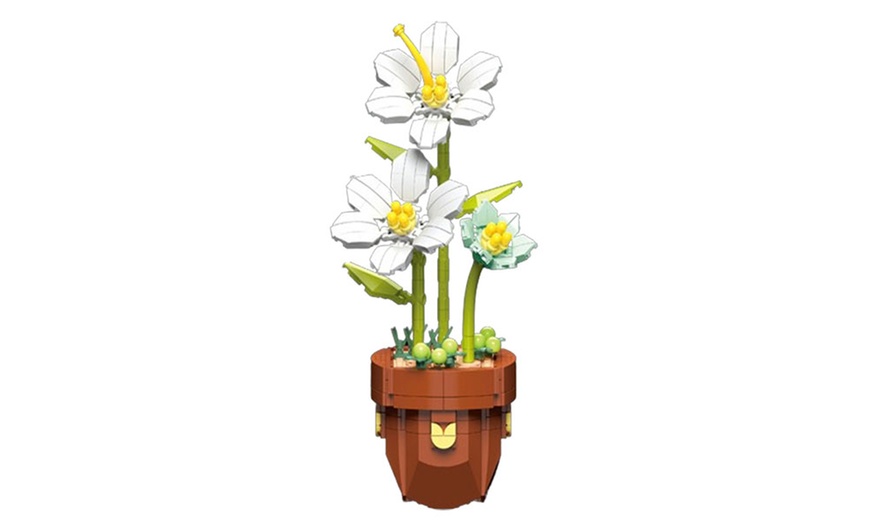 Image 3: Topfblumen-Baustein-Set