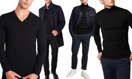 Set di 3 o 5 maglie da uomo disponibile in 2 modelli e taglie