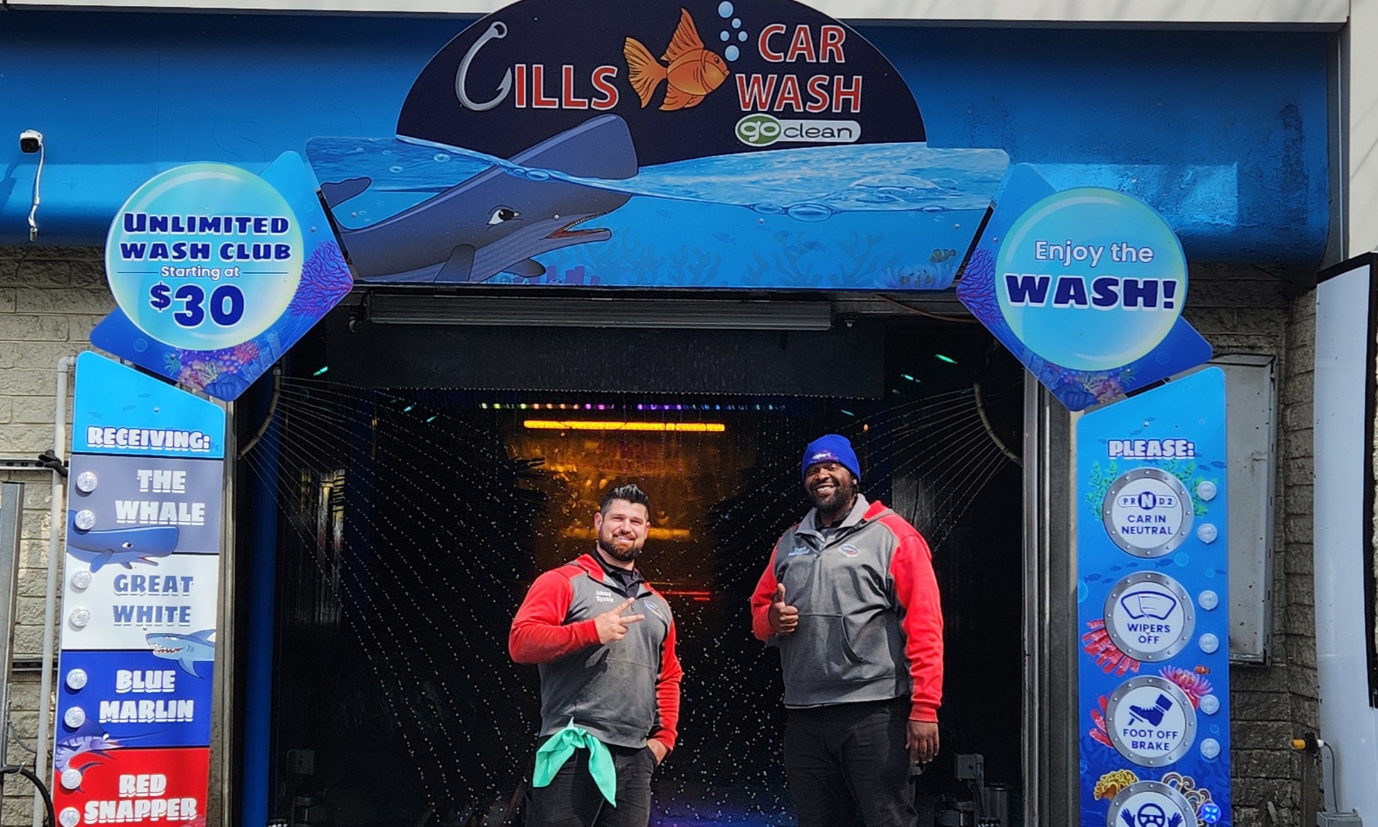One Exterior Great White Wash or One/Five Exterior Whale Washes