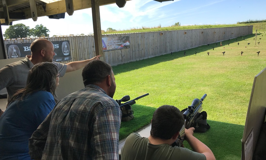 Image 1: Air Rifle Session for Two