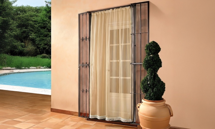 Image 10: 1 o 2 zanzariere in tinta unita