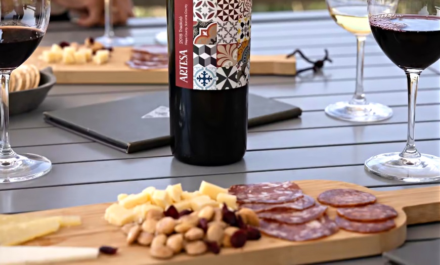 Image 3: 20% Off Outdoor Wine & Charcuterie Box at Artesa Winery