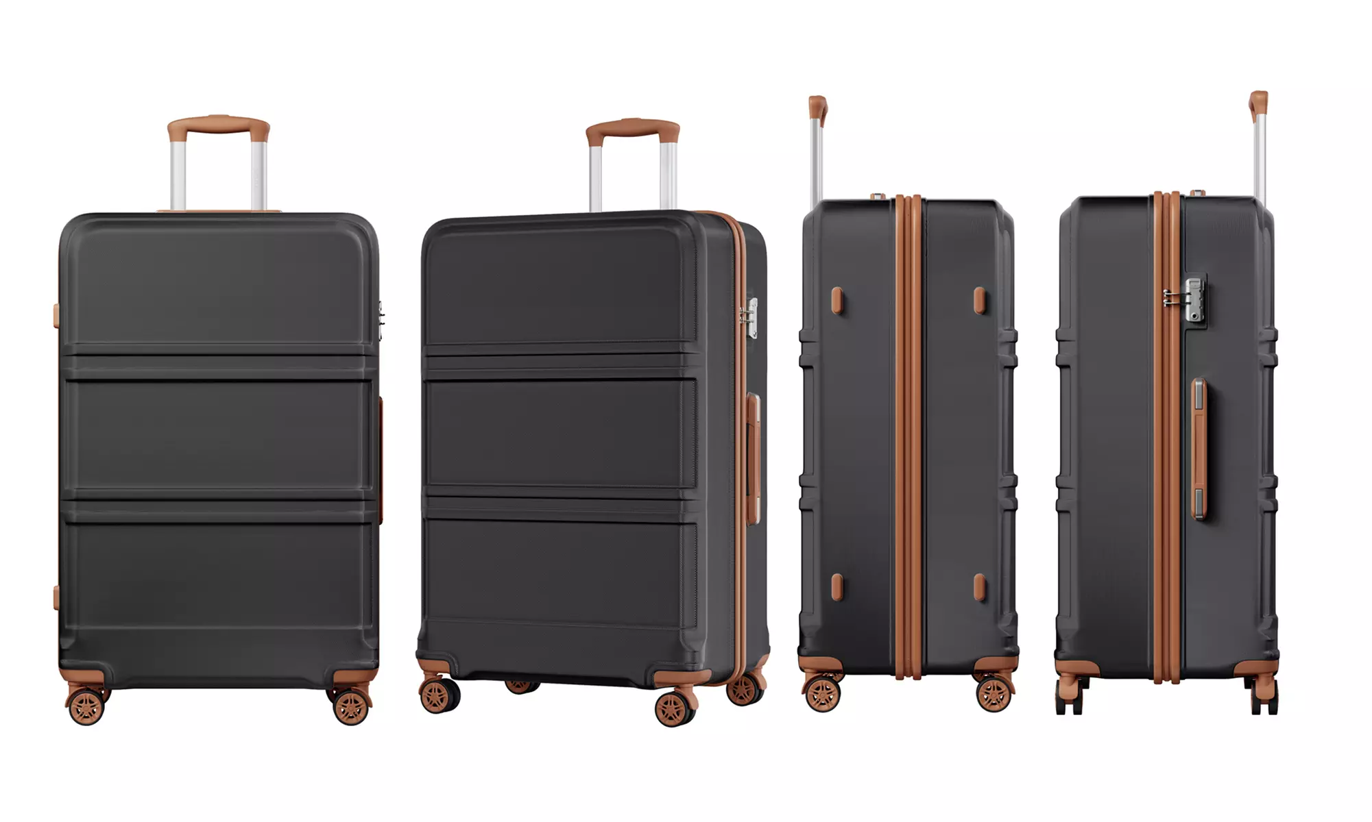 Kono ABS+PC 32 Zoll extra großer Koffer