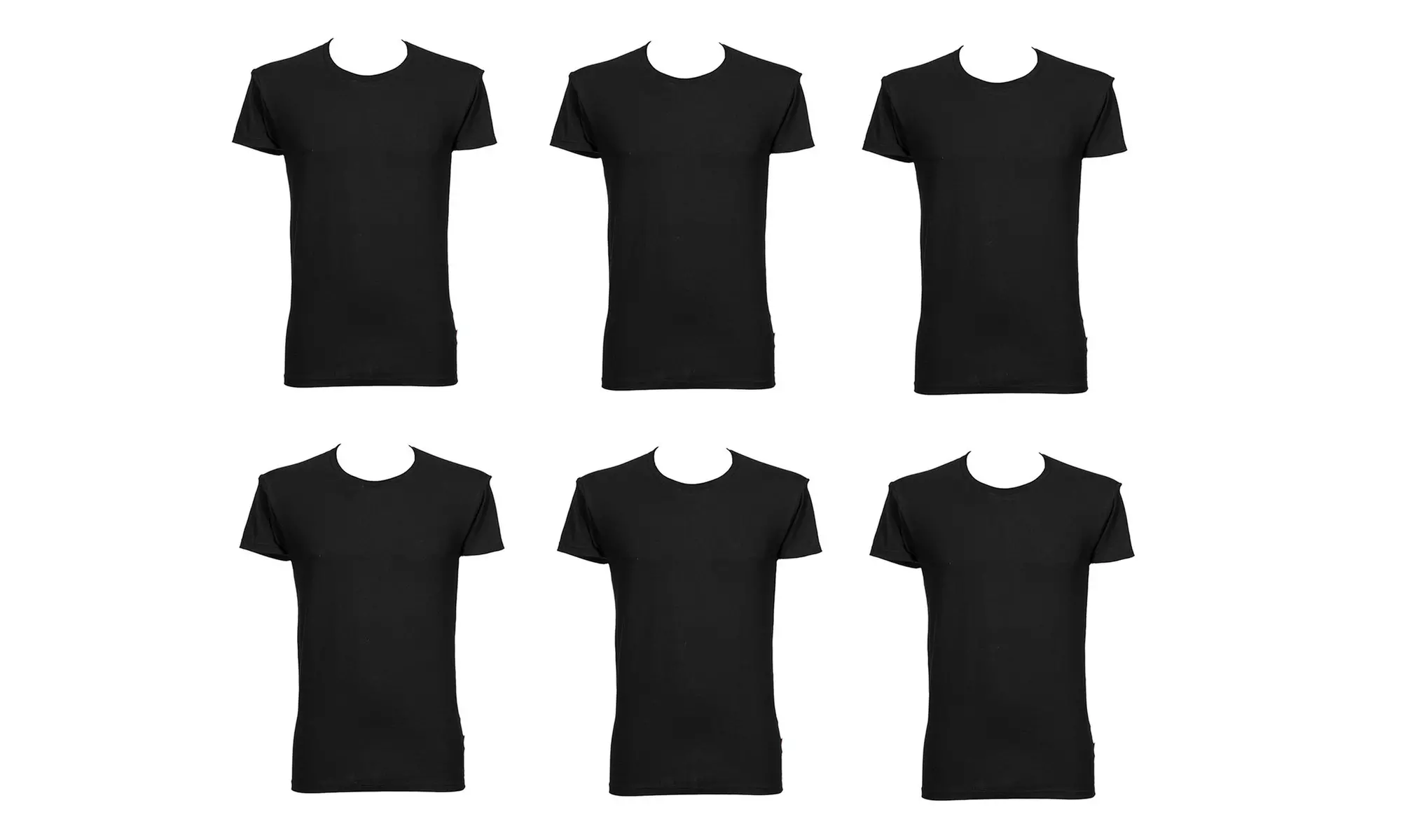 6er-Set Giefetti Underwear Herren-T-Shirts