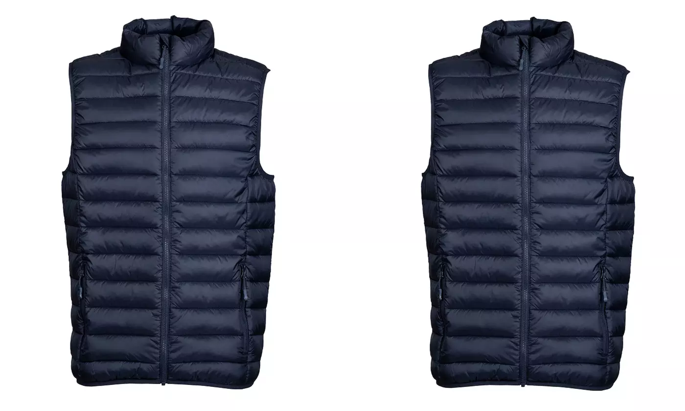 1 o 2 giubbini piumini unisex smanicati