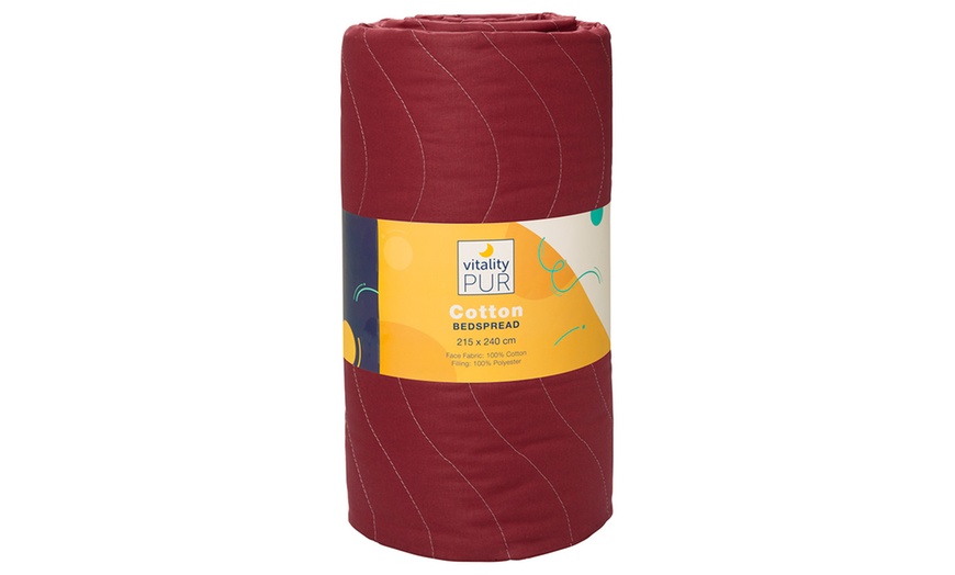 Image 6: Dubbelzijdige beddesprei