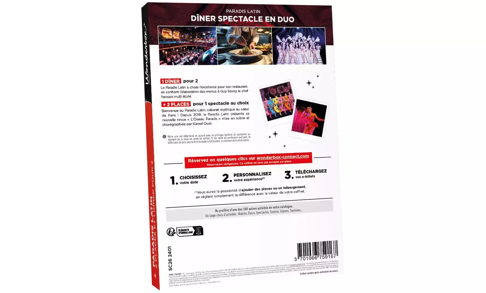 Plongez dans le glamour et la féerie au Paradis Latin