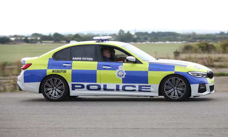 Drive with Police Car or Junior Police Car Driving for One or Two Cars