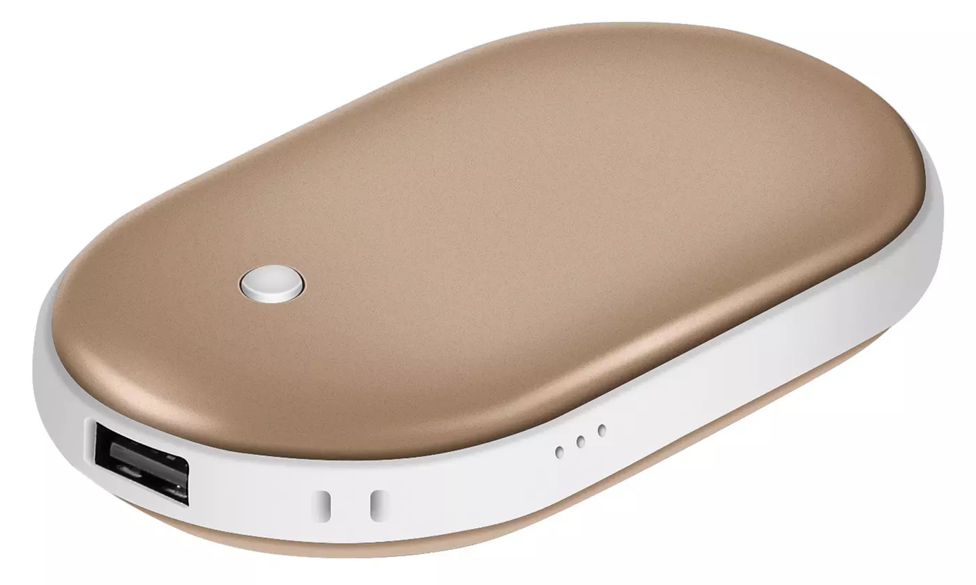 iMounTEK 5,000mAh Double-Sided Hand Warmer & Rechargeable Power Bank