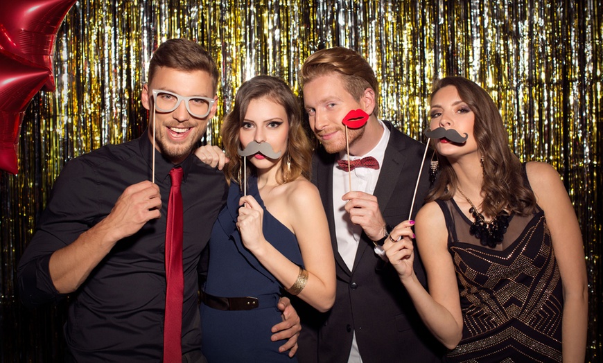 Image 1: Up to 10% Off on Photobooth Rental at The Luxe 360 Photo & Video Booth