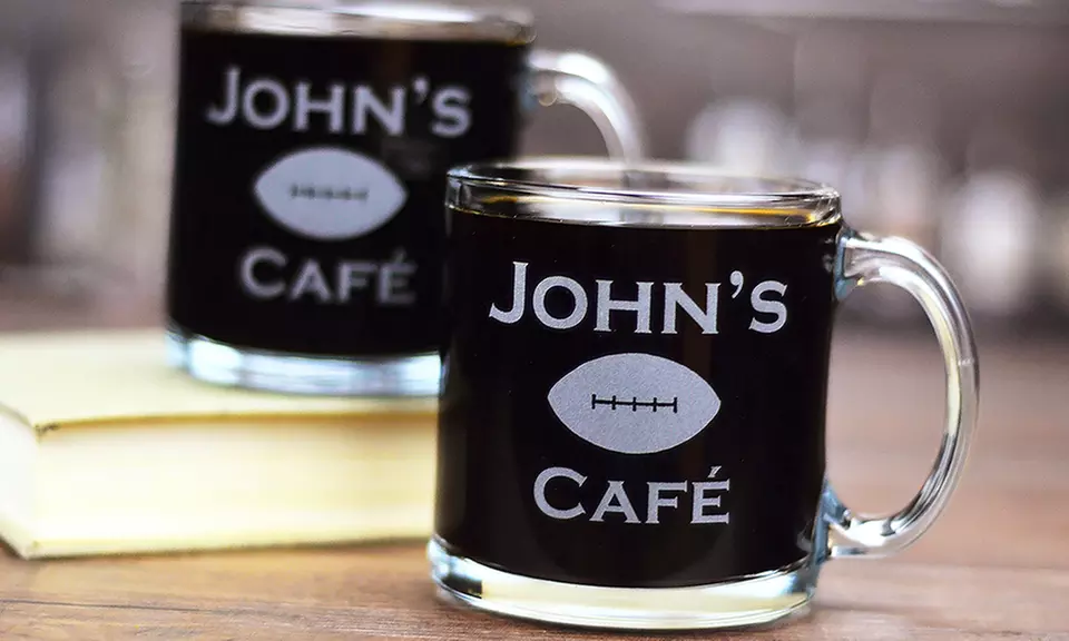 Glass with a Twist Personalized Home Bar Glasses - Second Medium