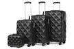 1 ou 4 bagages avec design en forme de losange, livraison offerte - Second Medium