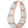 Image 4: Elegant Crystal Hoop Earrings – Chamonix Jewelry