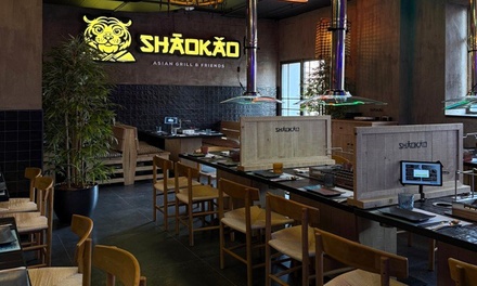 Para 2 personas: Menú coreano con 1 seteu a compartir, 2 principales, 1 postre y 2 bebidas - Shaokao Asian Grill And Friends