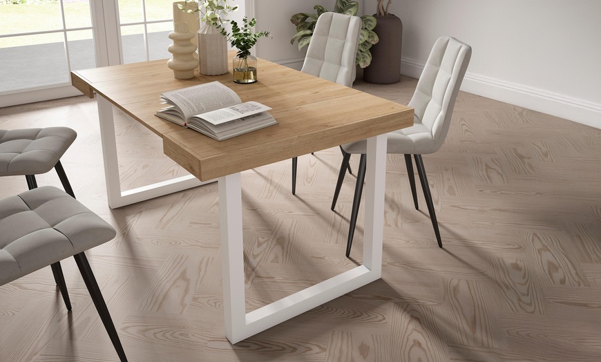 Image 11:  Mesa consola extensible, 140 cm