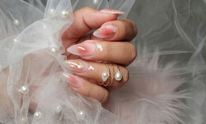 Image 12: 1 Gel Manicure + Gel Pedicure, Soft Gel Nails, Acrylic Nails and More