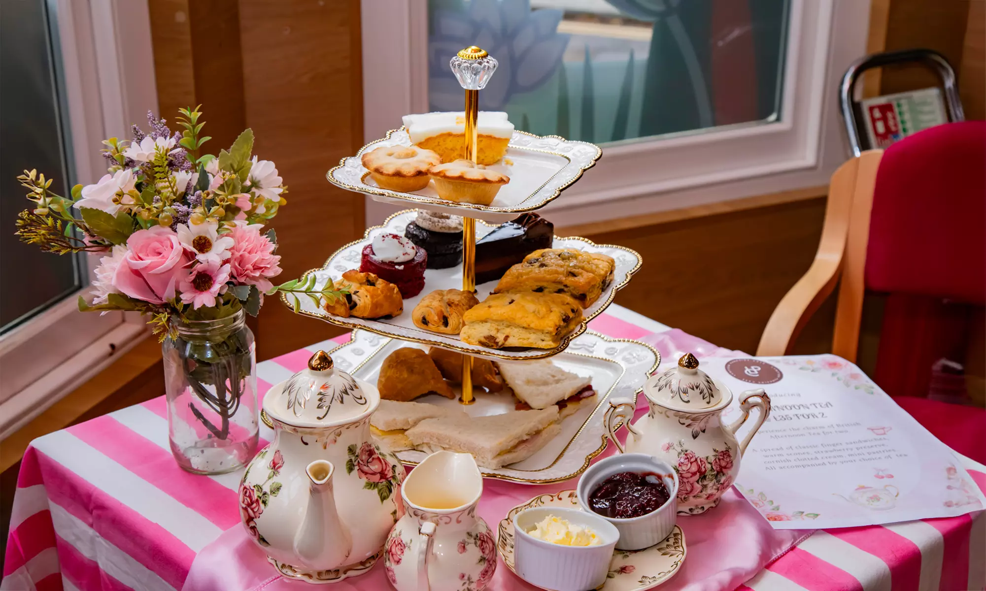 Classic or Sparkling Afternoon Tea for Two or Four