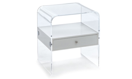 Comodino Panolia in vetro