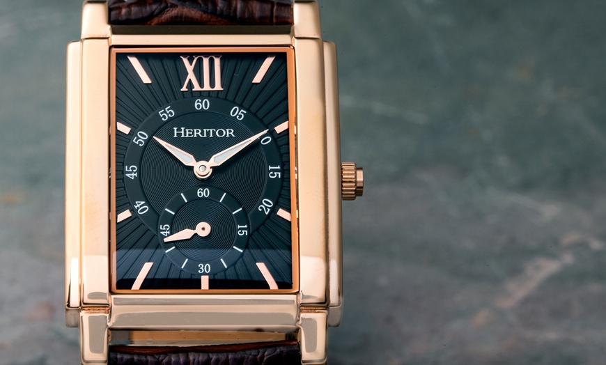 Image 3: Heritor Automatic Frederick Watch