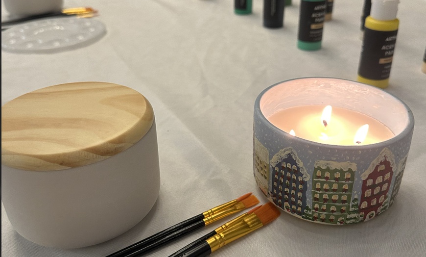 Image 2: Candle Making Class for One, Two, or Four 