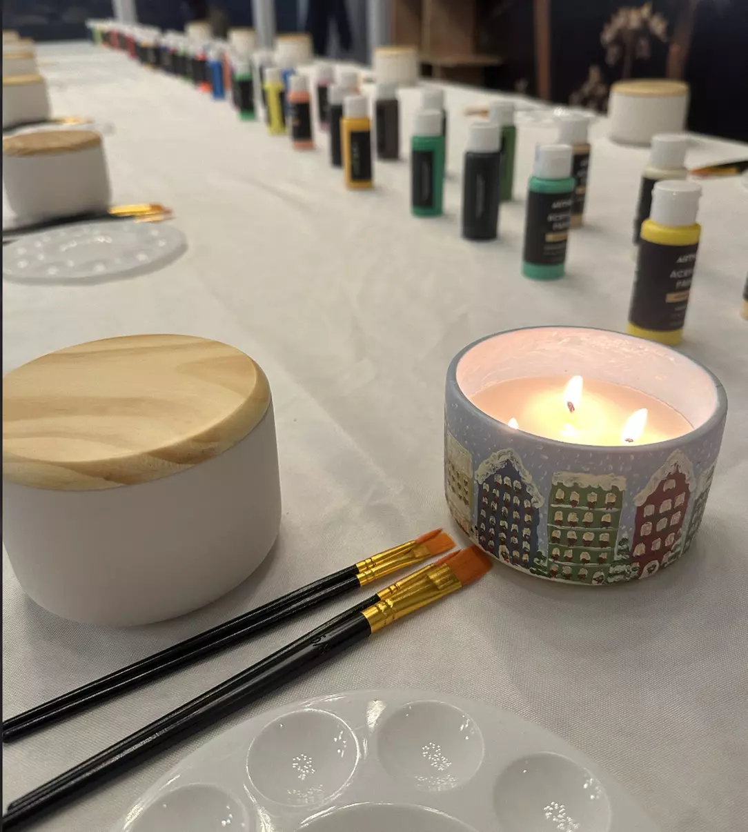 Two Hour Group Candle Making Class for One, Two, or Four