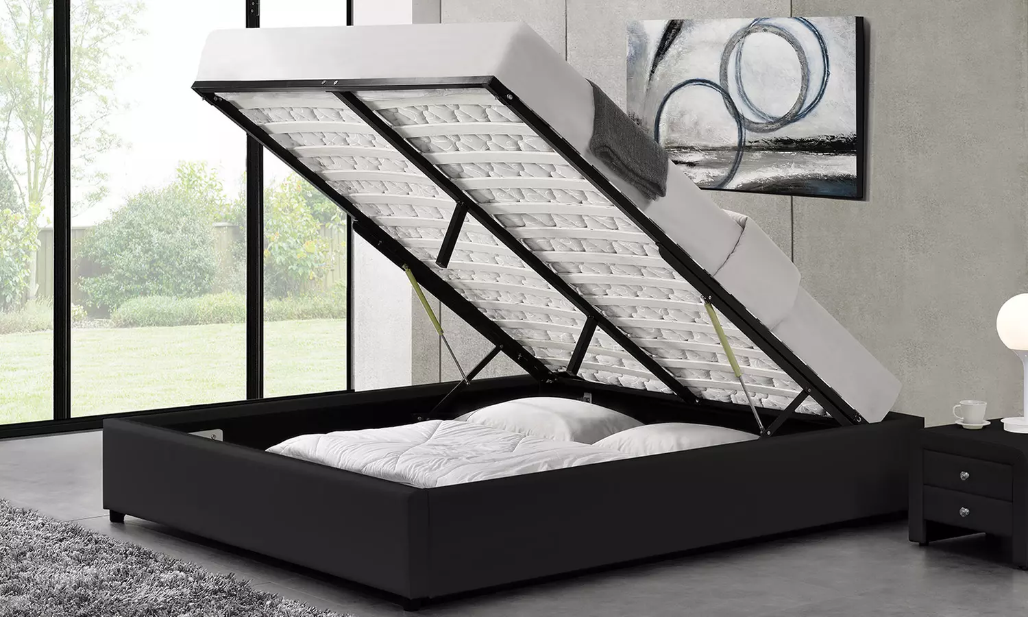 Structure de lit avec coffre "Salamanque" de Kocoon